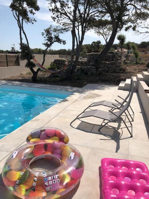 Villa Neuve Avec Piscine 博尼法乔 外观 照片