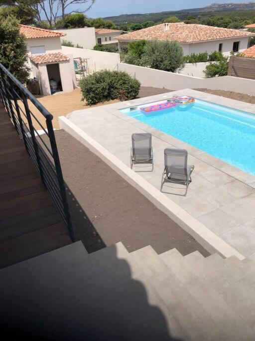 Villa Neuve Avec Piscine 博尼法乔 外观 照片